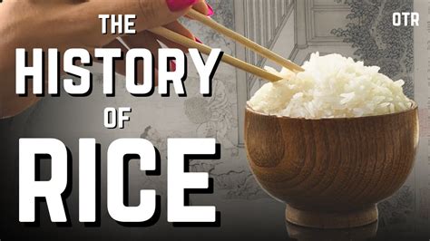 the history of rice.
